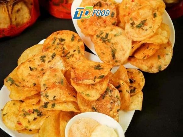 Khoai tây lắc rong biển