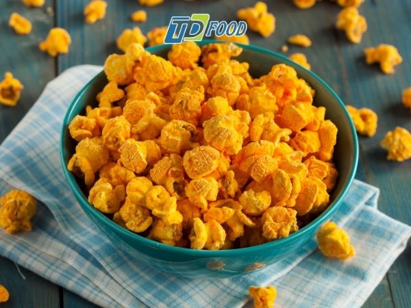 Tiêu chí lựa chọn bột phủ vị chuẩn công nghiệp cho bắp rang bơ kinh doanh