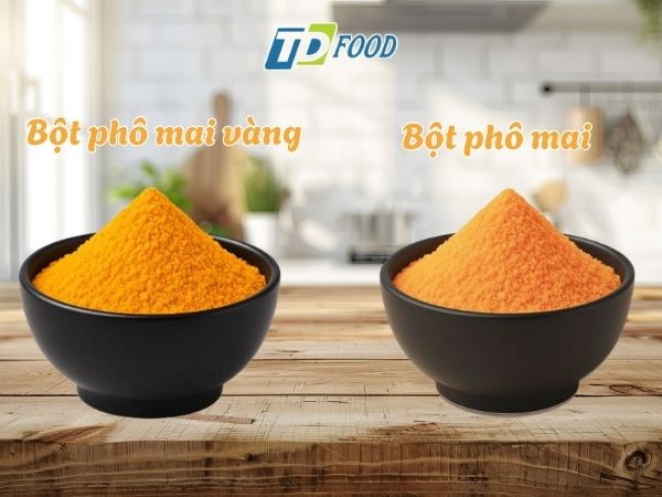 Bột gia vị phô mai vàng TD Food – Giải pháp bột nền tối ưu cho xưởng snack