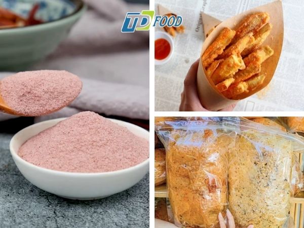 Mô hình quán ăn vặt (Bánh tráng lắc, khoai lang chiên, khoai tây chiên)