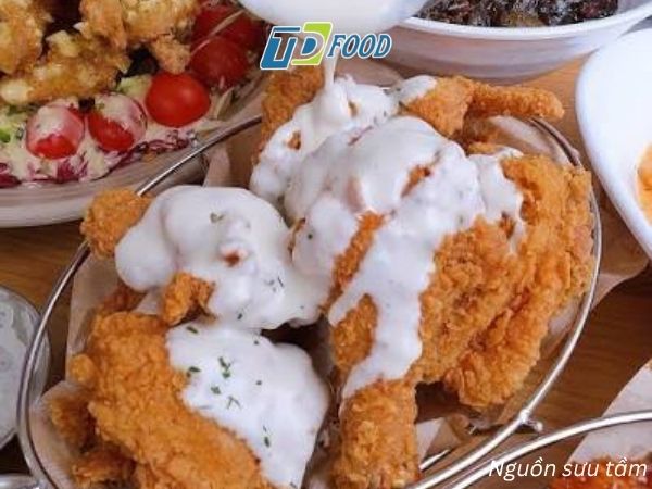 Nâng cấp thực đơn các món gà rán (Sour cream onion fried chicken)